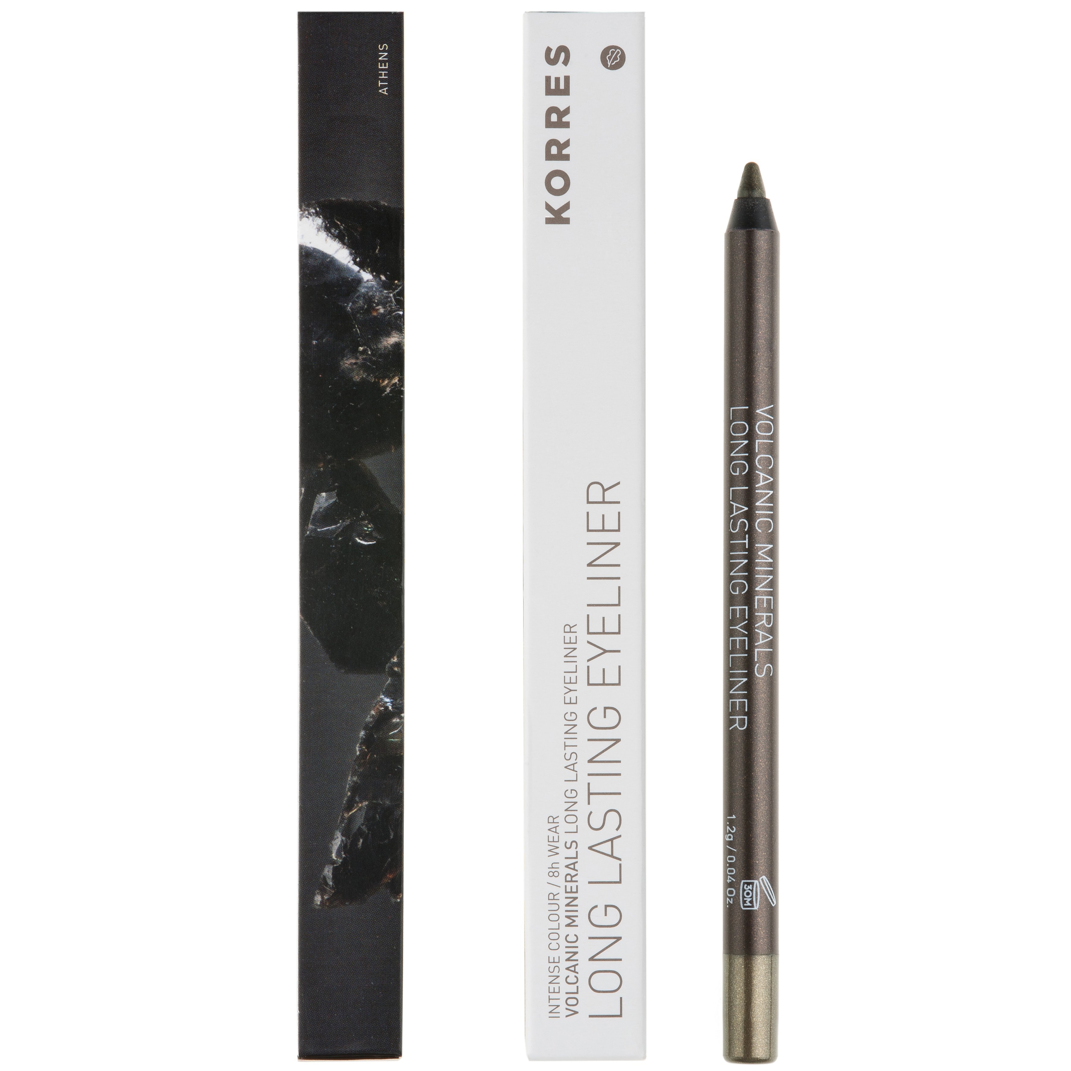 Korres Volcanic Minerals Long Lasting Eyeliner Μολύβι Για Το Περίγραμμα Των Ματιών Με Μεγάλη Διάρκεια 1.2g – 05 ΠΡΑΣΙΝΟ ΤΗΣ ΕΛΙΑΣ