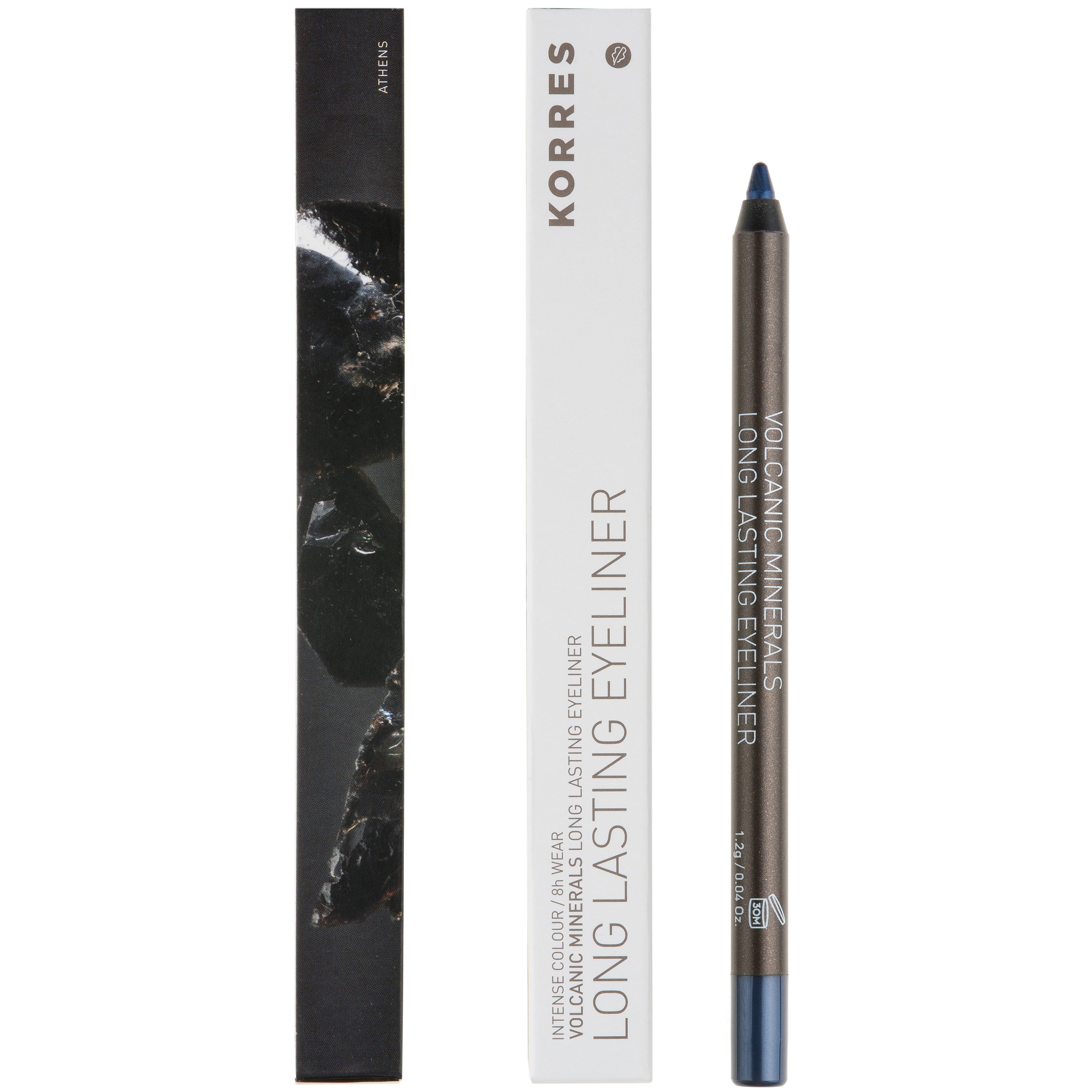 Korres Volcanic Minerals Long Lasting Eyeliner Μολύβι Για Το Περίγραμμα Των Ματιών Με Μεγάλη Διάρκεια 1.2g – 08 ΜΠΛΕ