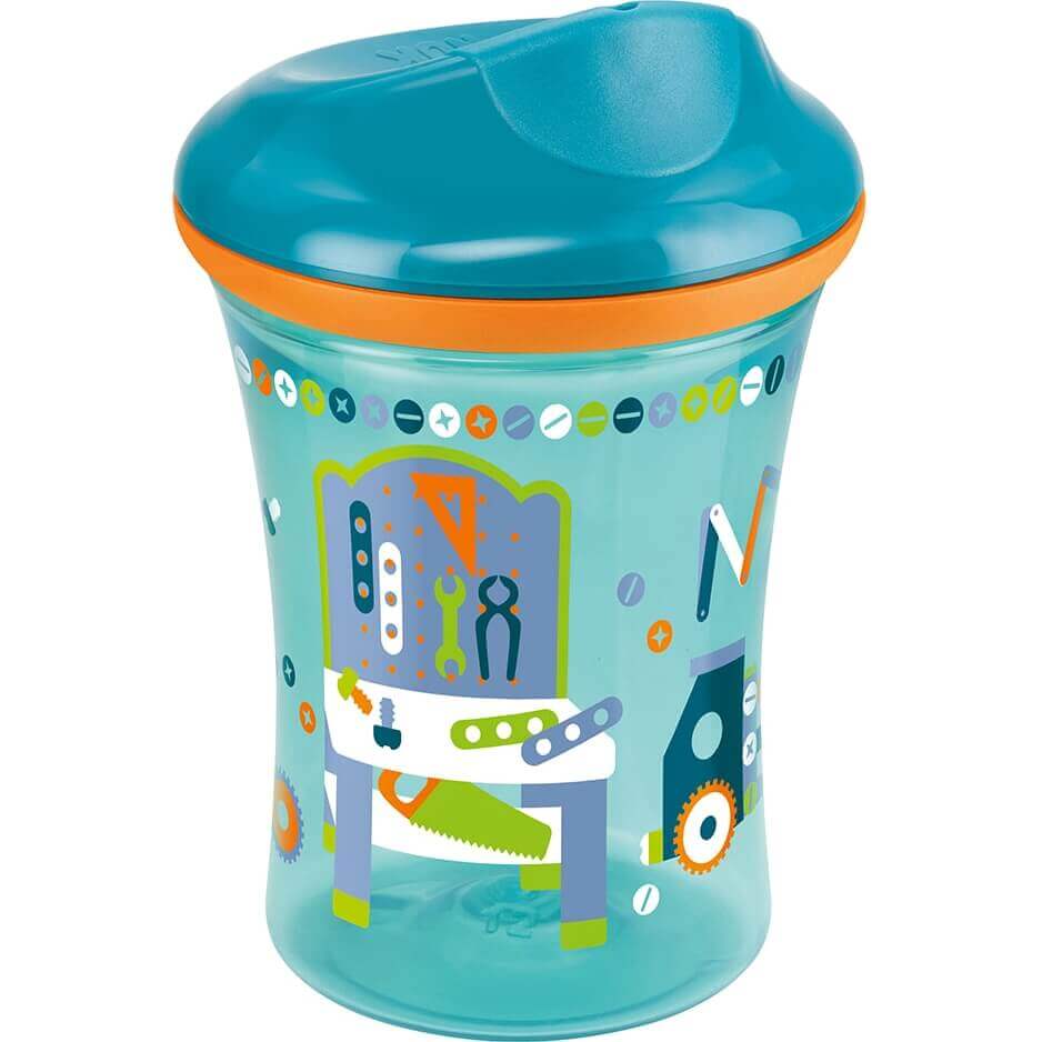 Nuk Easy Learning Vario Cup 3 Εκπαιδευτικό Ποτηράκι (12+) – μπλέ