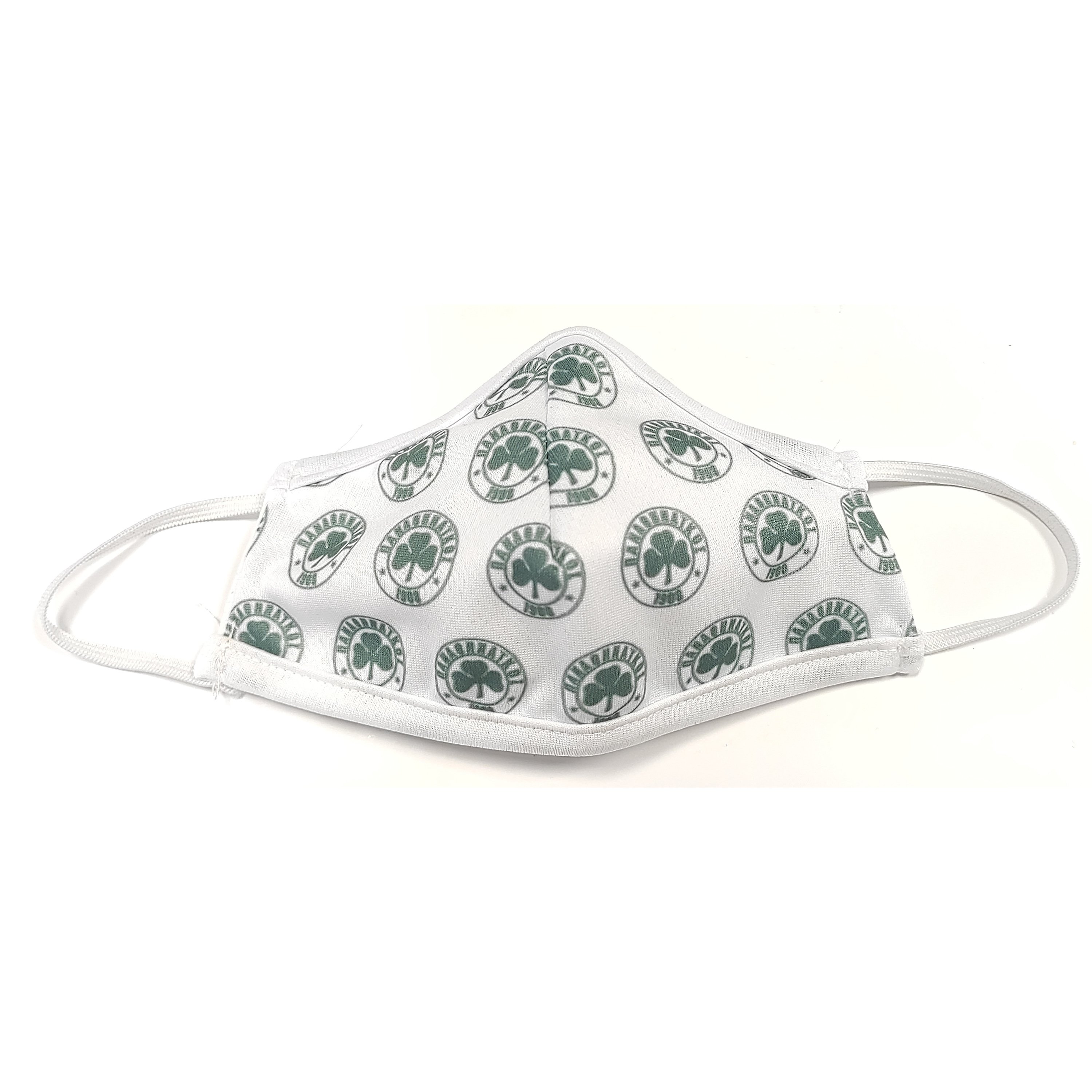 Bulk Multi Purpose Fabric Protective Mask for Children Υφασμάτινη Μάσκα Προστασίας Πολλαπλών Χρήσεων για Παιδιά σε Διάφορα Σχέδια & Χρώματα 1 Τεμάχιο - Π.Α.Ο. Λευκή