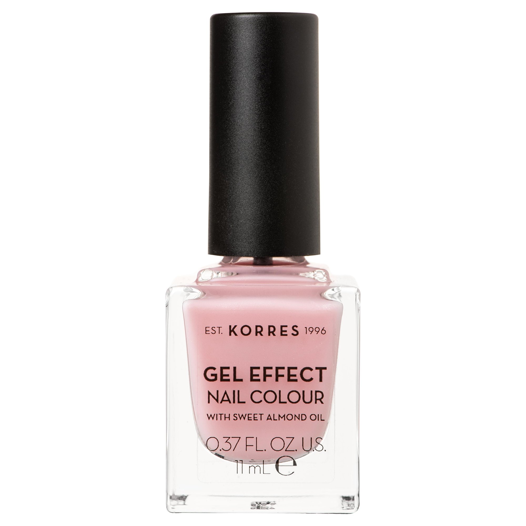 Korres Gel Effect Nail Colour Βερνίκι Νυχιών Απόλυτης Λάμψης & Διάρκειας, με Αμυγδαλέλαιο 11ml – Ballerina No 07