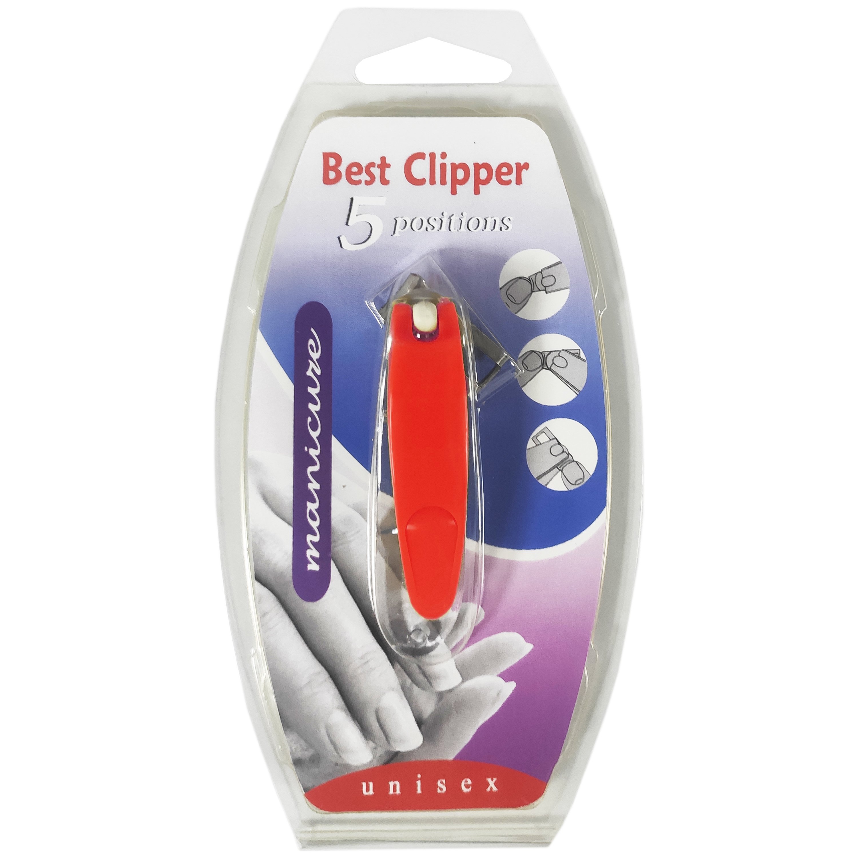 Fraliz Best Clipper 5 Positions Νυχοκόπτης 5 Θέσεων 1 Τεμάχιο – κόκκινο