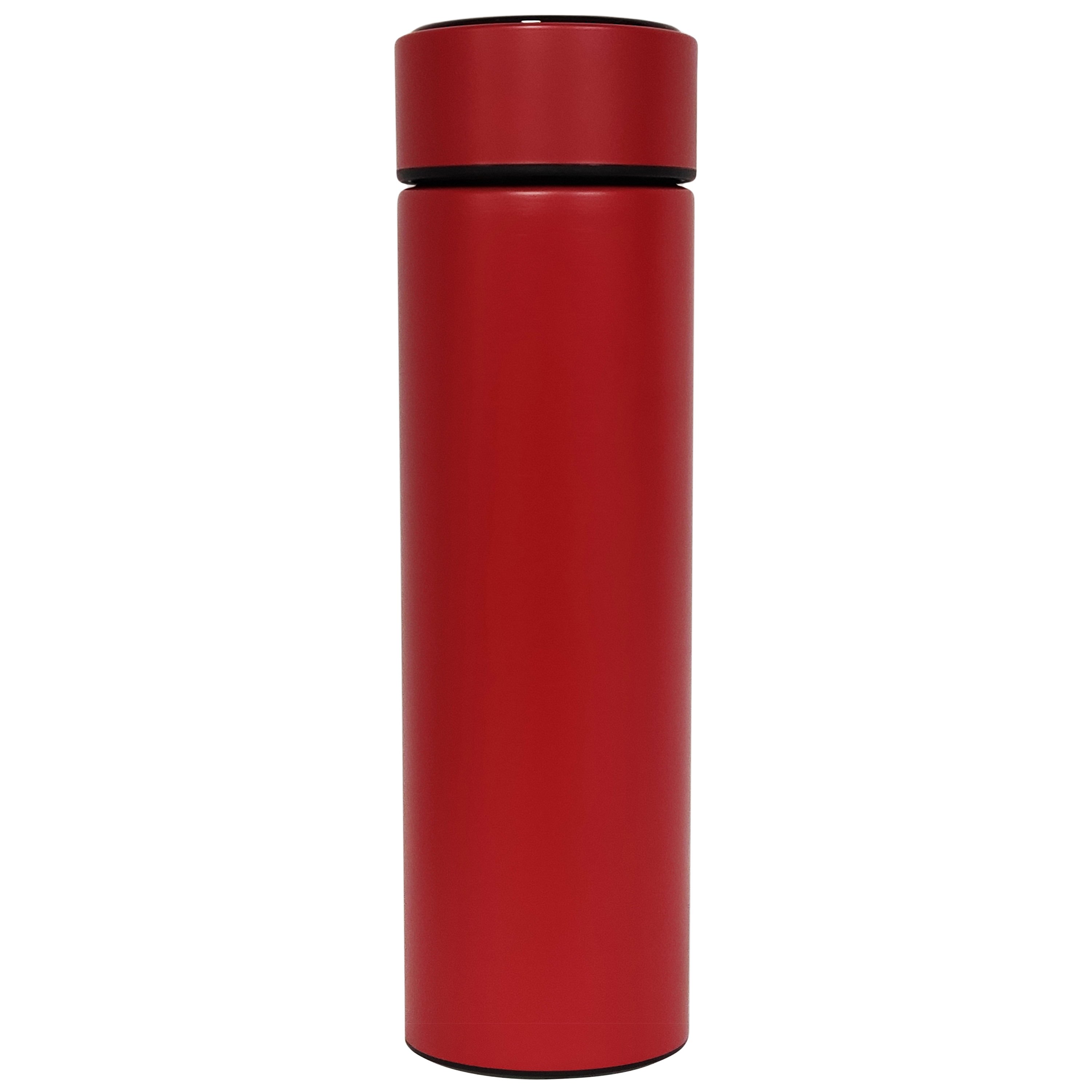 Μπουκάλι Θερμός 500 ml με LED Οθόνη Ένδειξης Θερμοκρασίας 1 Τεμάχιο – κόκκινο