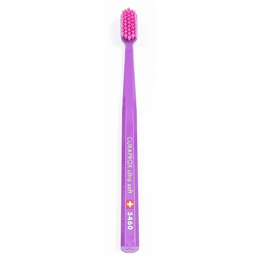 Curaprox CS 5460 Ultra Soft Οδοντόβουρτσα με Εξαιρετικά Απαλές – Ανθεκτικές Τρίχες Curen για Αποτελεσματικό Καθαρισμό – ροζ