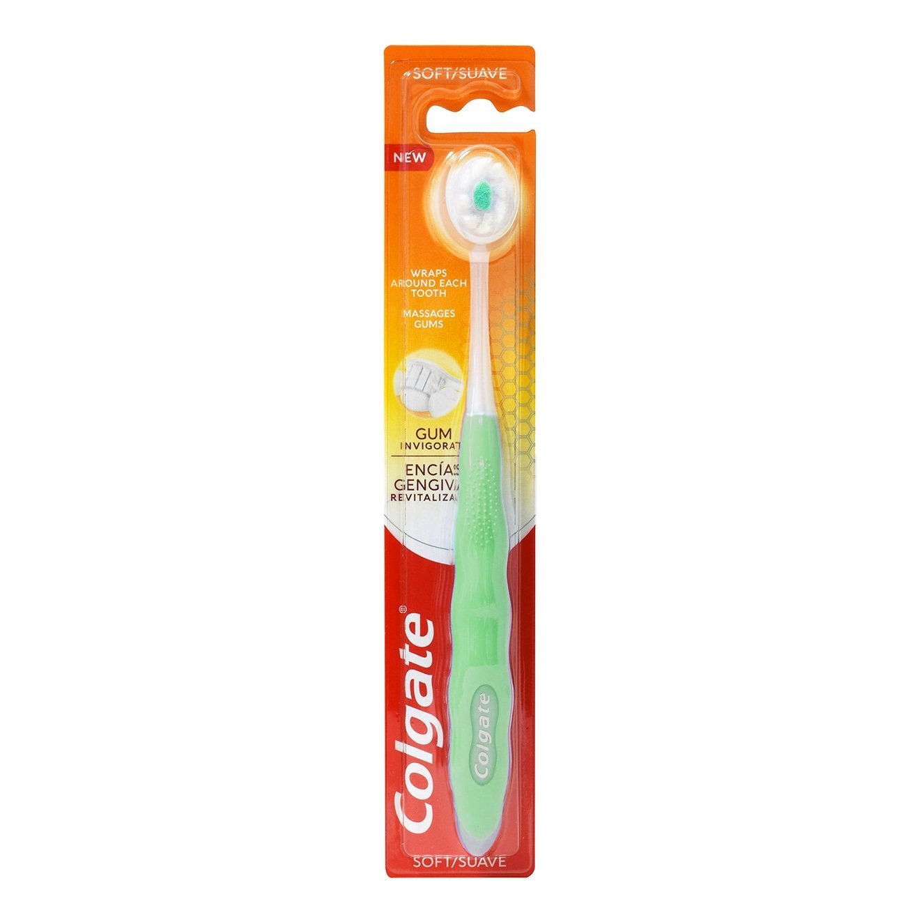 Colgate Gum Invigorate Οδοντόβουρτσα για Βαθύ Καθαρισμό Soft, 1 Τεμάχιο – Σιελ