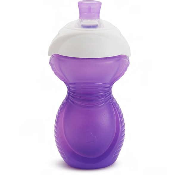 Munchkin Click Lock Chew Proof Sippy Παιδικό Κύπελλο με “Click-lock” Σχεδιασμό & Καπάκι Σιλικόνης 1 Τεμάχιο – μωβ