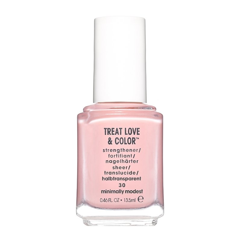 Essie Treat Love & Color Strengthener Θεραπεία Νυχιών με Χρώμα για Ενδυνάμωση & Όμορφο Αποτέλεσμα 13.5ml – 30 Minimally Modest