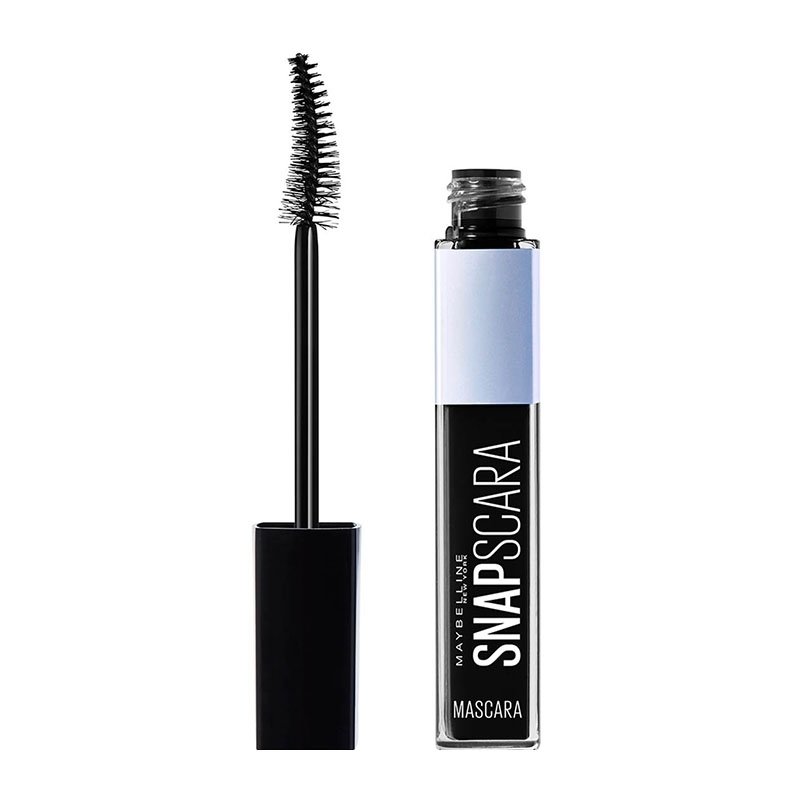 Maybelline Snapscara Έντονος Όγκος & Μήκος, Χωρίς Κόμπους & Τέλειο Διαχωρισμό 9.5ml – PITCH BLACK
