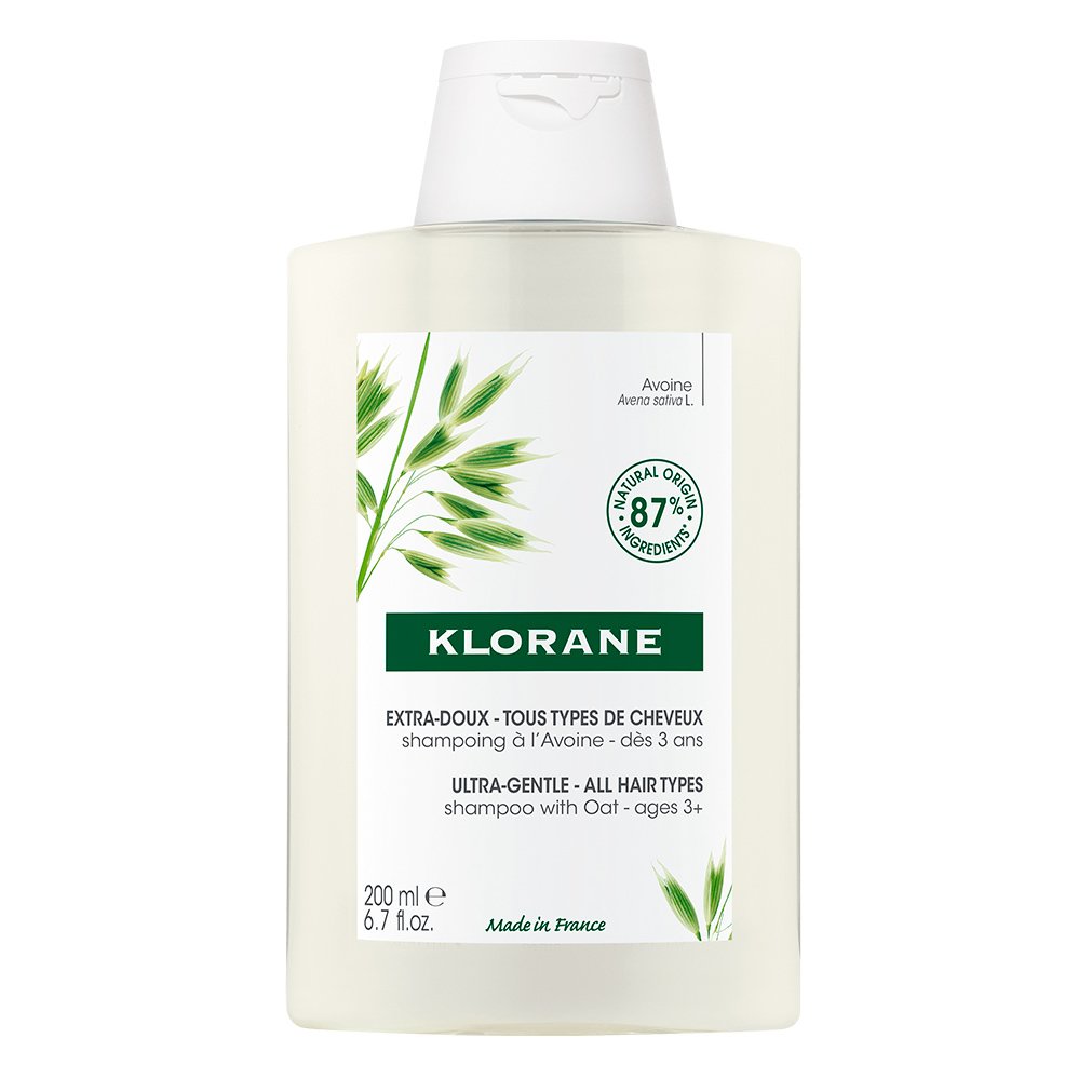 Klorane Extra-Doux Shampooing au Lait d’ Avoine Σαμπουάν με Βρώμη για Έξτρα Απαλότητα & Προστασία – 200ml