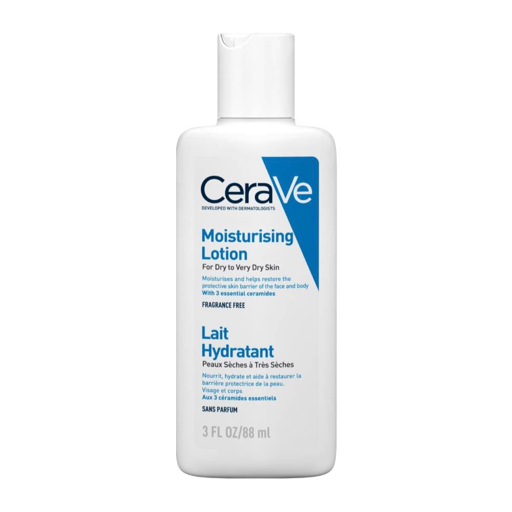 CeraVe Moisturising Lotion Ενυδατικό Γαλάκτωμα Προσώπου & Σώματος για Ξηρή – Πολύ Ξηρή Επιδερμίδα – 88ml