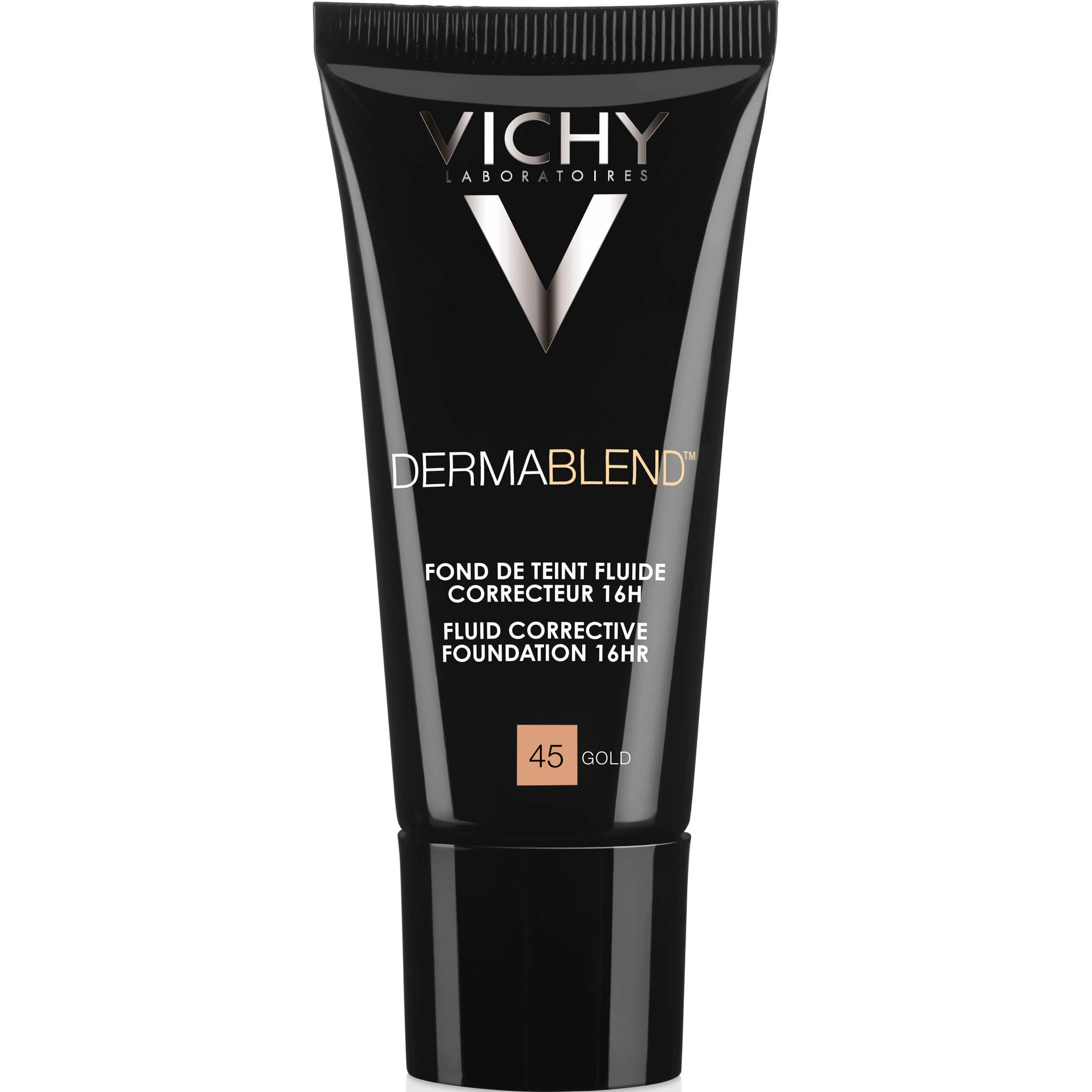 Vichy Dermablend Fdt Correcteur Fluide Spf35 Διορθωτικό Make-Up με Λεπτόρρευστη Υφή 30ml – 45 Gold