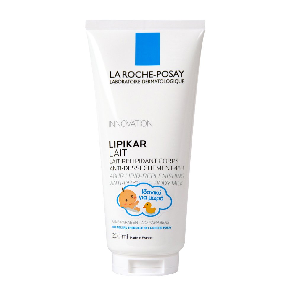 La Roche-Posay Lipikar Lait Γαλάκτωμα Σώματος Εμπλουτισμένο με Λιπίδια Κατά της Ξηρότητας – 200ml