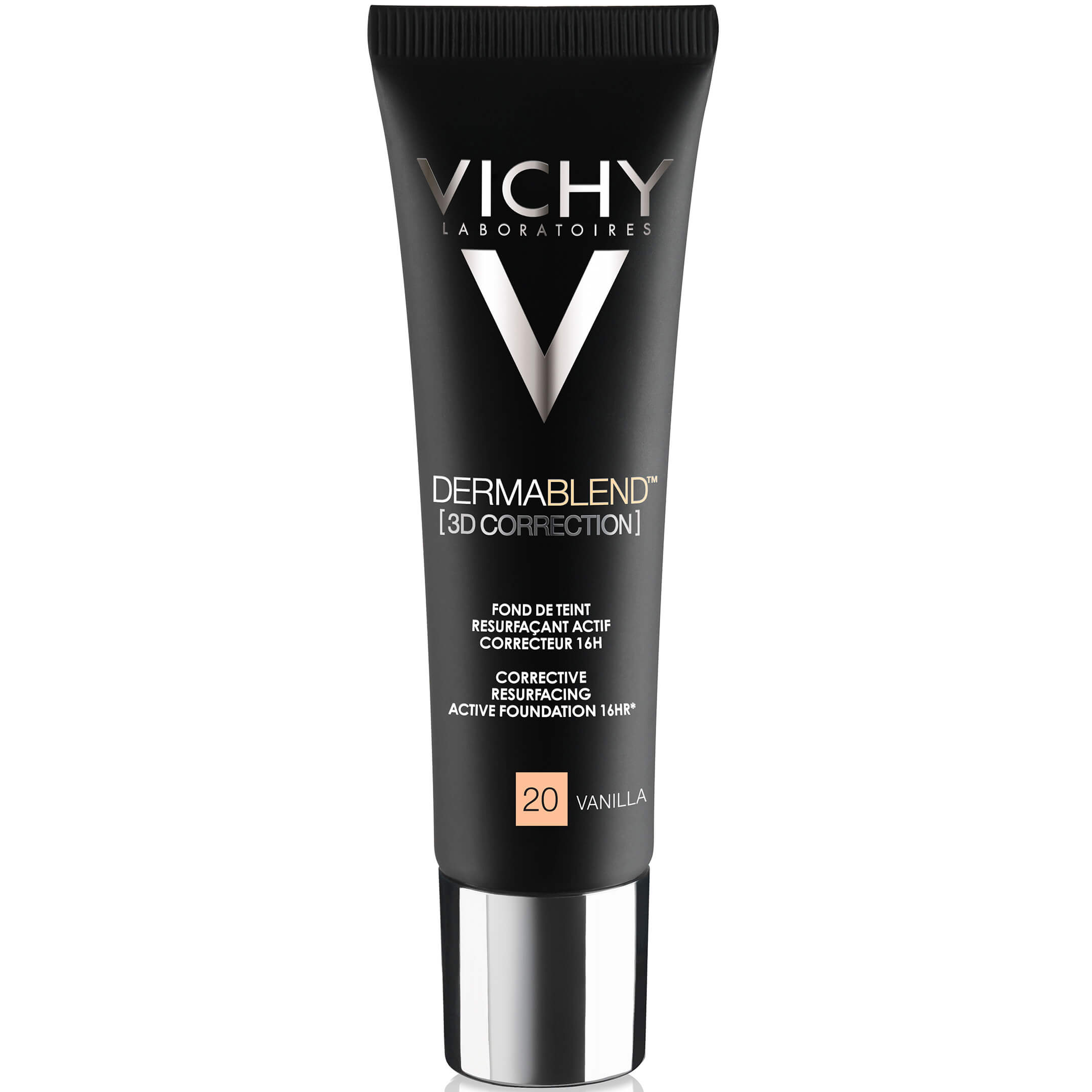 Vichy Dermablend 3D Make Up Ενεργής Διόρθωσης 16 Ωρών Υψηλής Κάλυψης για την Άμεση Διόρθωση του Χρωματικού Τόνου 30ml – 20 Vanilla