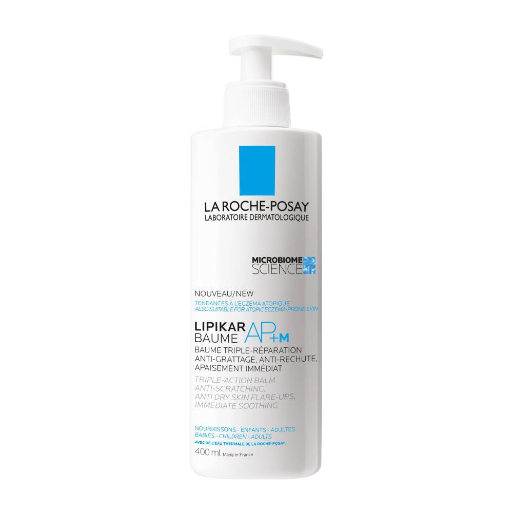 La Roche-Posay Lipikar Baume ΑP+M Μαλακτικό Βάλσαμο με Τριπλή Δράση Ενάντια στον Κνησμό Ιδανικό για Βρέφη,Παιδιά,Ενήλικες – 400ml