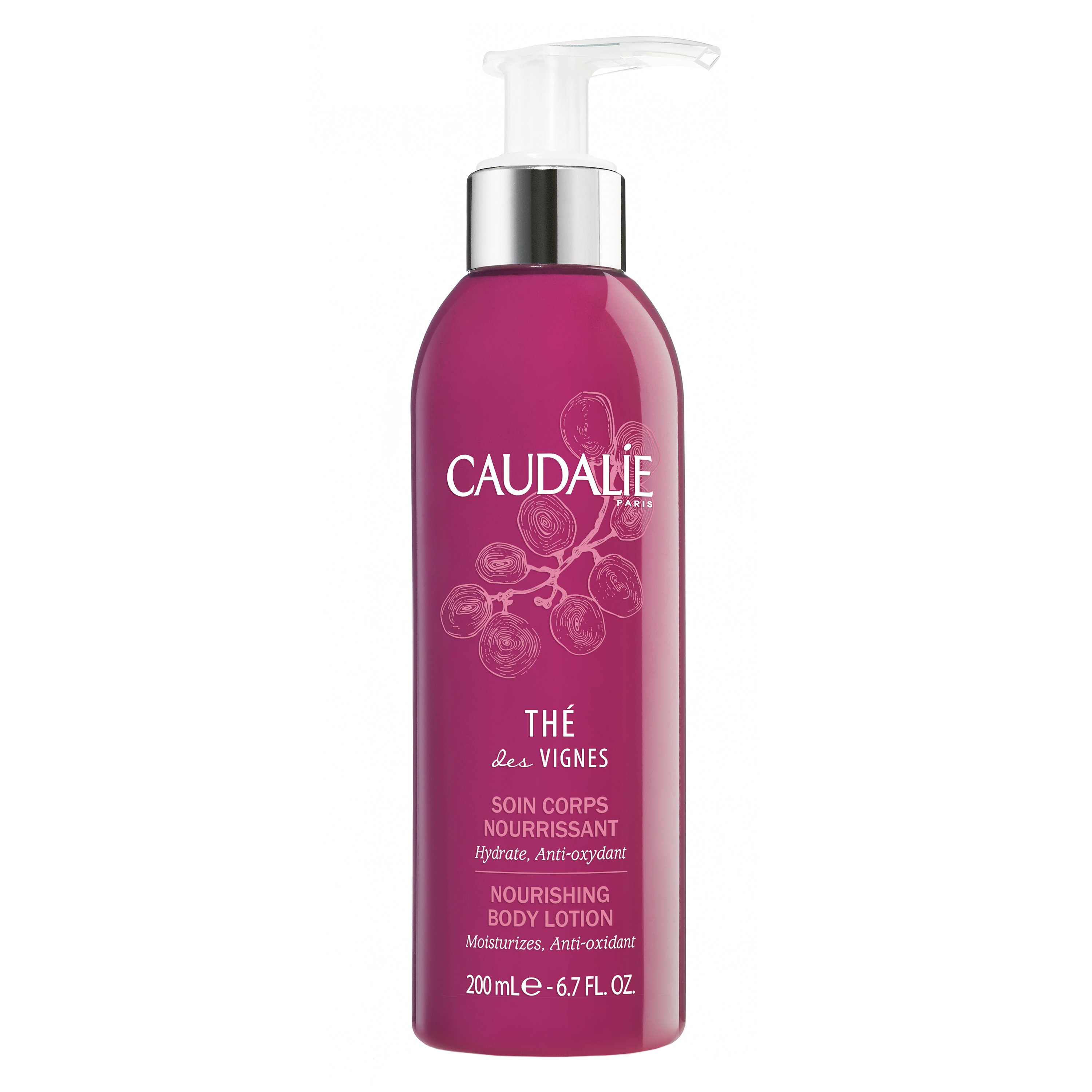 Caudalie The Des Vignes Nourishing Body Lotion Ενυδατική Αρωματική Λοσιόν Σώματος με Αντιοξειδωτική Δράση – 200ml