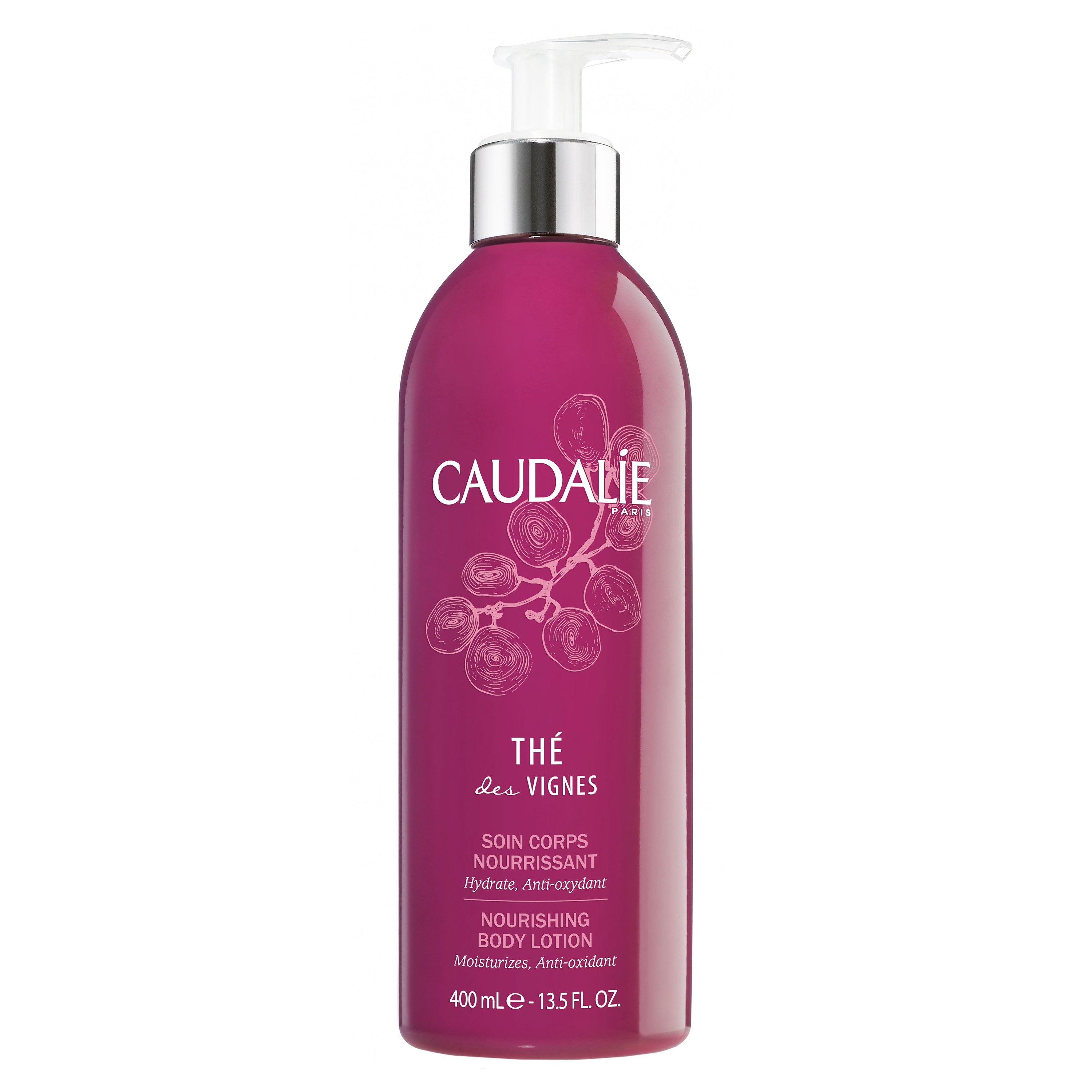 Caudalie The Des Vignes Nourishing Body Lotion Ενυδατική Αρωματική Λοσιόν Σώματος με Αντιοξειδωτική Δράση – 400ml