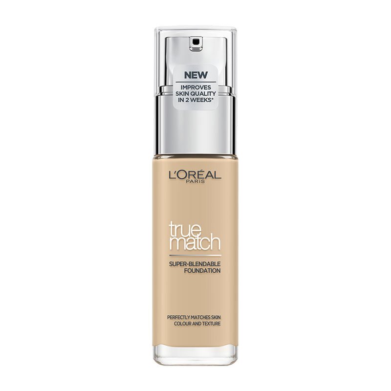 Loreal Paris L'Oreal Paris True Match Foundation 30ml Υγρό Make up που Καλύπτει τις Ατέλειες, Περιποιείται & Φροντίζει την Επιδερμίδα - 1.5Ν Linen