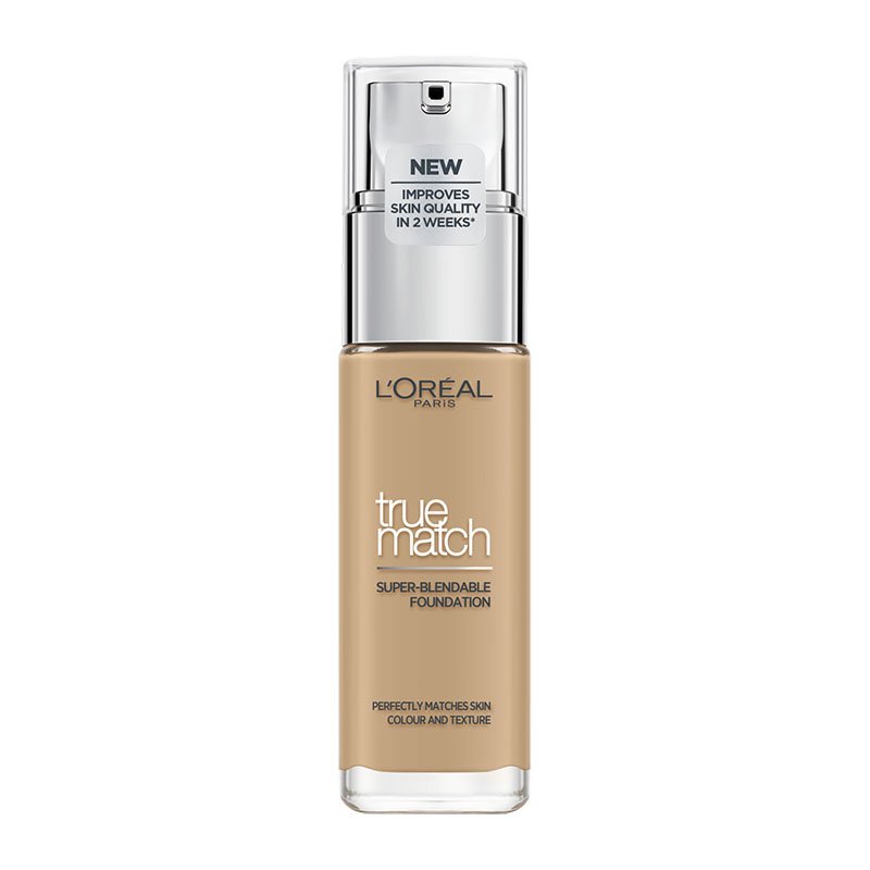 L'Oreal Paris True Match Foundation 30ml Υγρό Make up που Καλύπτει τις Ατέλειες, Περιποιείται & Φροντίζει την Επιδερμίδα - 3D Golden Beige