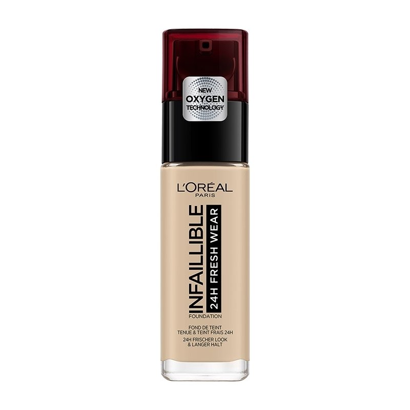 L'Oreal Paris Infaillible 24H Foundation 30ml Βάση που Εξασφαλίζει Διάρκεια & Ανθεκτικότητα - True Beige