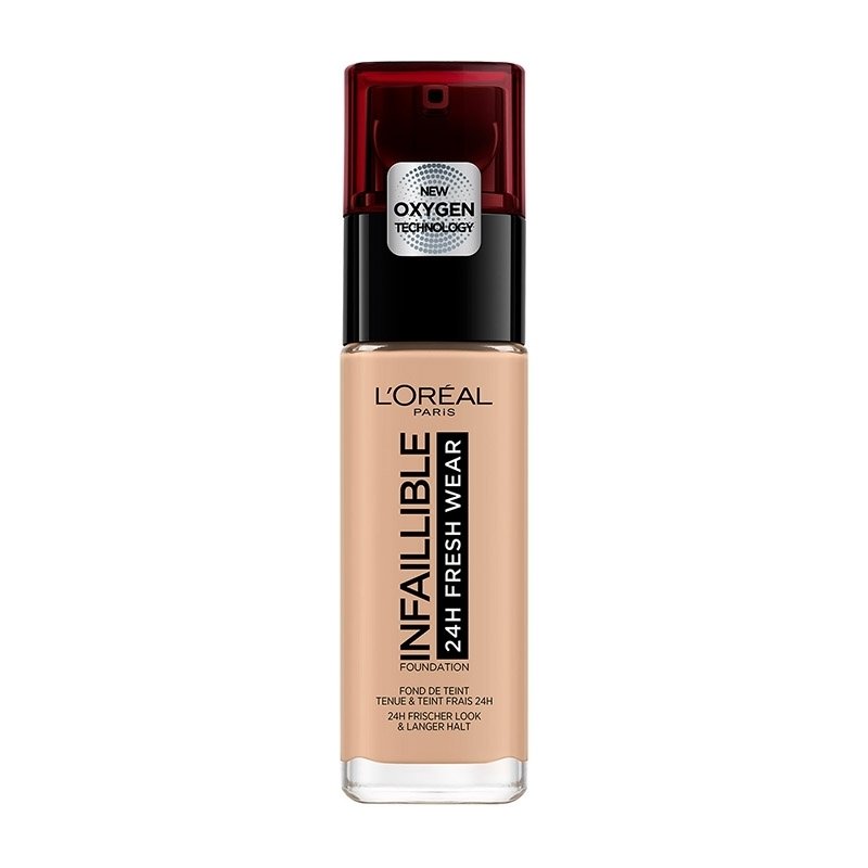 L'Oreal Paris Infaillible 24H Foundation 30ml Βάση που Εξασφαλίζει Διάρκεια & Ανθεκτικότητα - Rose Beige