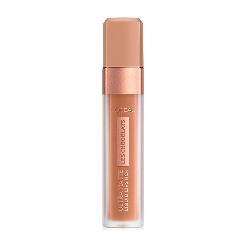 Loreal Paris Les Chocolats Υγρό Κραγιόν με ματ Αποτέλεσμα που Διαρκεί 7.6ml – Ginger Bomb