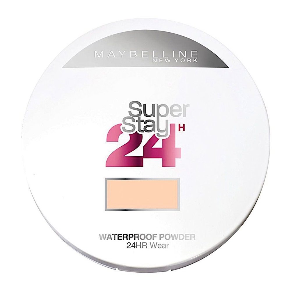 Maybelline Super Stay 24H Waterproof Powder Πούδρα Ανθεκτική στο Νερό και τον Ιδρώτα 9gr – Nude