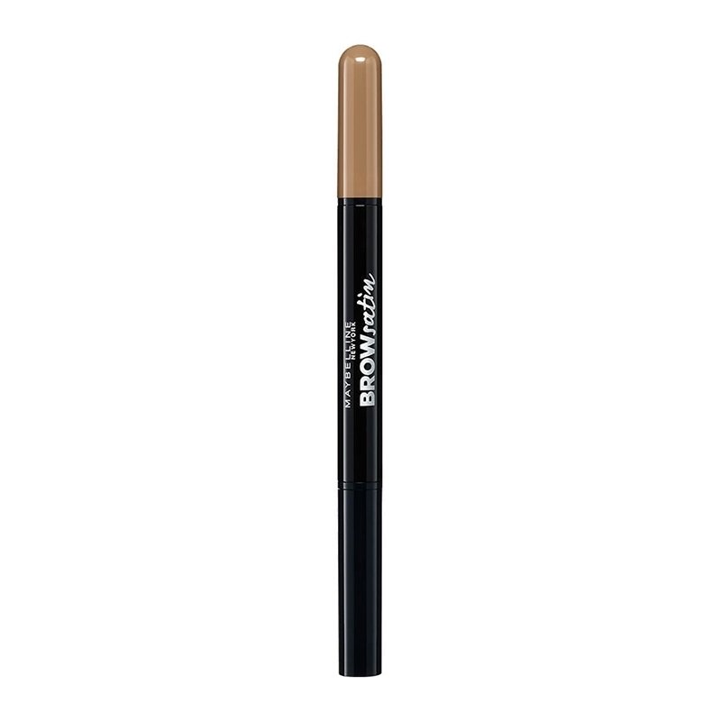Maybelline Brow Satin 2 σε 1 Μηχανικό Μολύβι Φρυδιών & Σκιά για Λαμπερό Αποτέλεσμα 8gr – Dark Blond