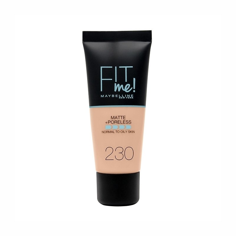 Maybelline Fit Me Matte + Poreless Foundation Ταυτίζεται Τέλεια με την Επιδερμίδα 30ml – Natural Buff