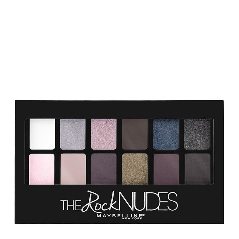 Maybelline Palette Παλέτα Σκιών για τα Μάτια σε 12 Μοναδικές Αποχρώσεις για Κάθε Στιγμή 9.6gr – Rock Nudes