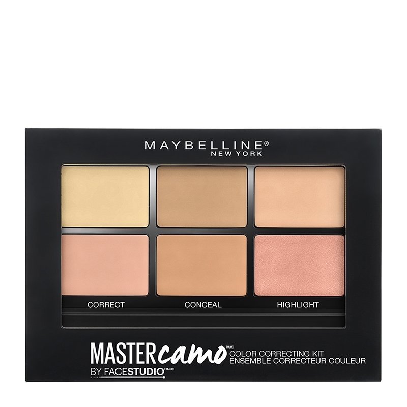 Maybelline Master Camo Face Color Correcting Kit Διορθωτική Παλέτα για Άψογη Επιδερμίδα στη Στιγμή 6.5gr – Medium