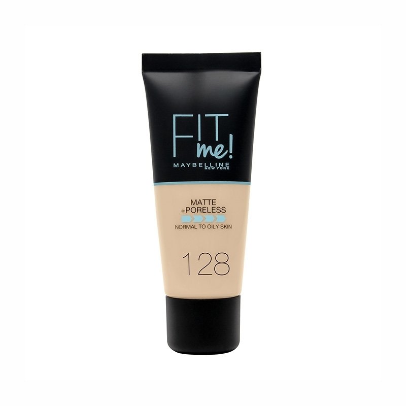 Maybelline Fit Me Matte + Poreless Foundation Ταυτίζεται Τέλεια με την Επιδερμίδα 30ml – Warm Nude