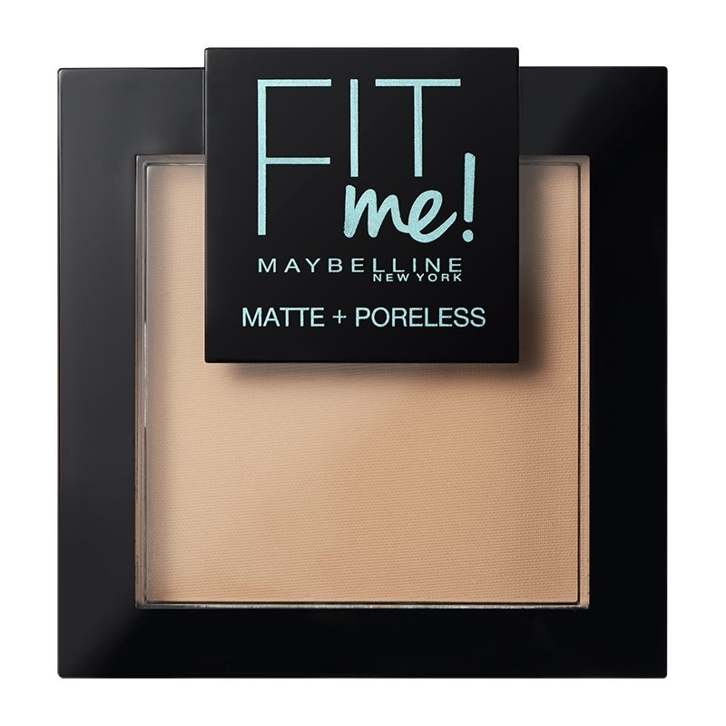 MAYBELLINE Maybelline Fit Me Matte + Poreless Pressed Powder Πούδρα για Φυσική και Ταυτόχρονα Ματ Κάλυψη 8.2gr - 120 Classic Ivory