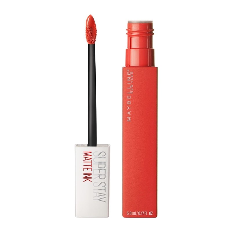 Maybelline Super Stay Matte Ink Liquid Lipstick για Ένα Άψογο ματ Αποτέλεσμα με Τέλειες Αποχρώσεις 5ml – 25 Heroin