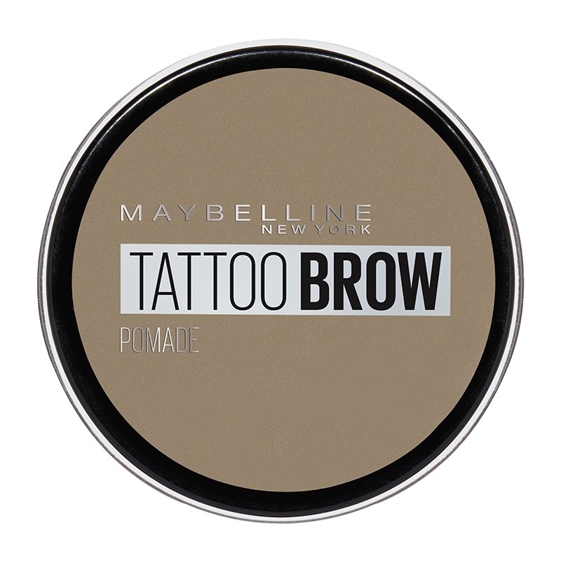Maybelline Tatoo Brow Pomade Pot το Ιδανικό Προϊόν για Καλοσχηματισμένα Φρύδια με Διάρκεια Μέχρι 24 Ώρες 4ml – Light Brown