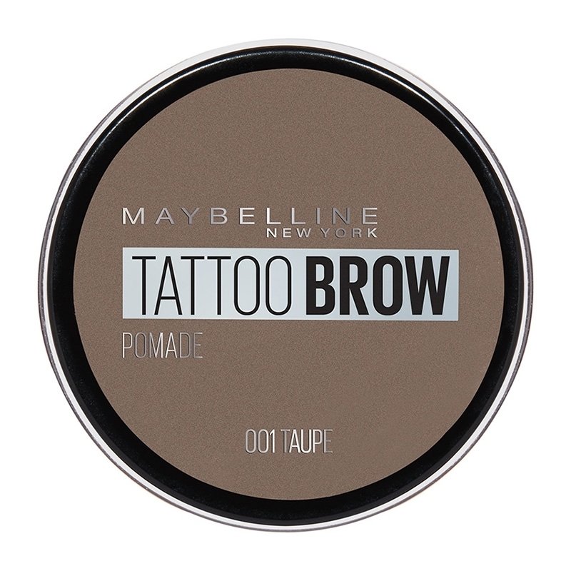 Maybelline Tatoo Brow Pomade Pot το Ιδανικό Προϊόν για Καλοσχηματισμένα Φρύδια με Διάρκεια Μέχρι 24 Ώρες 4ml – Taupe