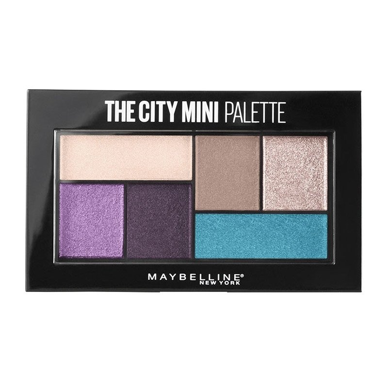 Maybelline The City Mini Palette Παλέτα Σκιών για τα Μάτια, Συλλογή από 6 Ματ & Μεταλλικές Σκιές για Εντυπωσιακό Look 6gr – Graffiti Pop