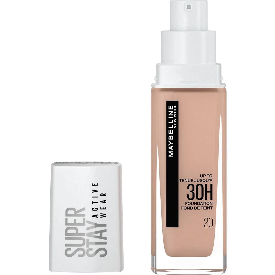 Maybelline Super Stay 30H Foundation Υγρό Make Up για Τέλεια Κάλυψη Έως και 30 Ώρες 30ml – 20 Cameo