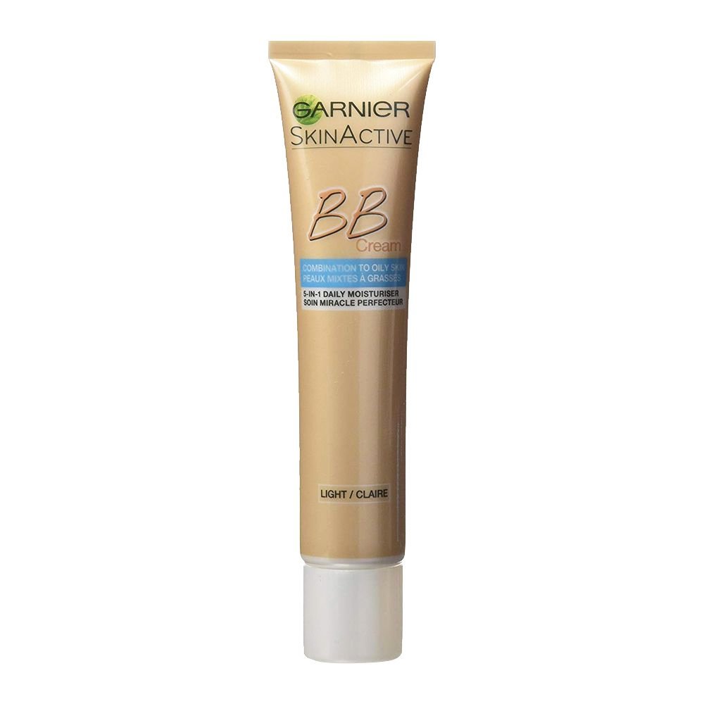 Garnier 5 in 1 Skin Perfector BB Cream Oil-Free Ενυδατική Κρέμα για Μικτή, Λιπαρή Επιδερμίδα 40ml – Light