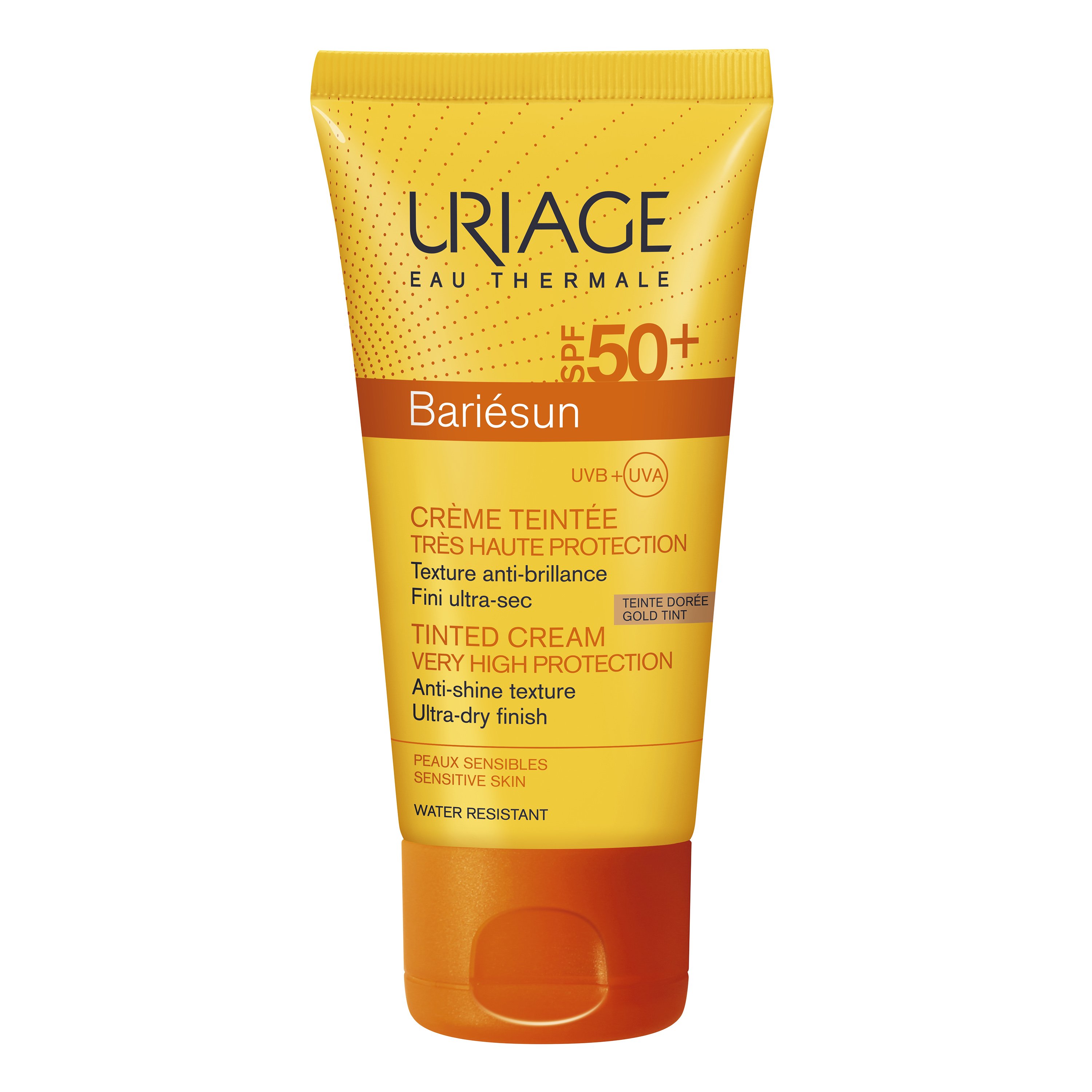 Uriage Bariesun Spf50+ Tinted Cream Very High Protection Αντηλιακή Προσώπου Πολύ Υψηλής Προστασίας με Χρώμα & Ματ Τελείωμα 50ml – Doree