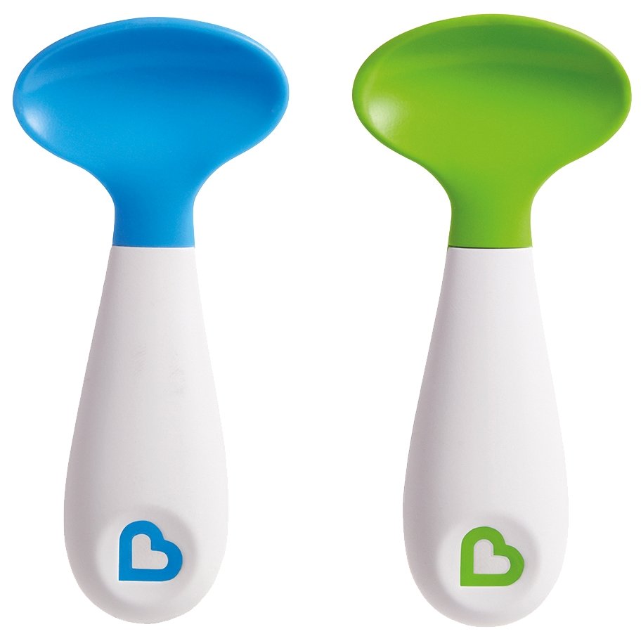 Munchkin Scooper Spoon Κουταλάκια 2τμχ – Μπλέ-Πράσινο