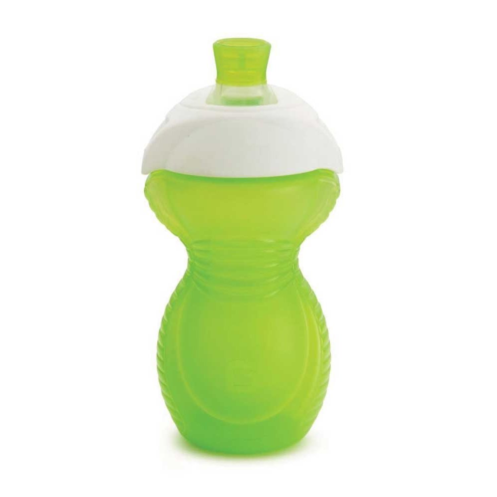 Munchkin Click Lock Chew Proof Sippy Παιδικό Κύπελλο με “Click-lock” Σχεδιασμό & Καπάκι Σιλικόνης 1 Τεμάχιο – πράσινο