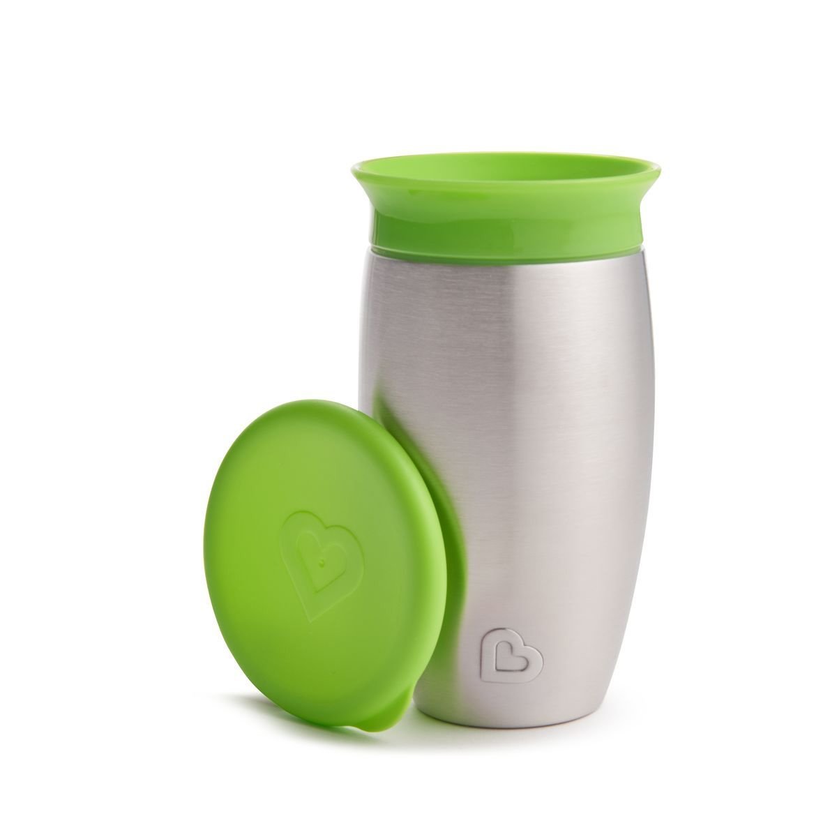 Munchkin Παιδικό Ανοξείδωτο Κύπελλο – Θερμός Miracle 360 Trainer Cup 12m+,296ml – πράσινο