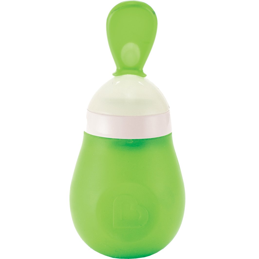 Munchkin Squeeze Spoon Green Κουτάλι Ταίσματος 147ml – πράσινο