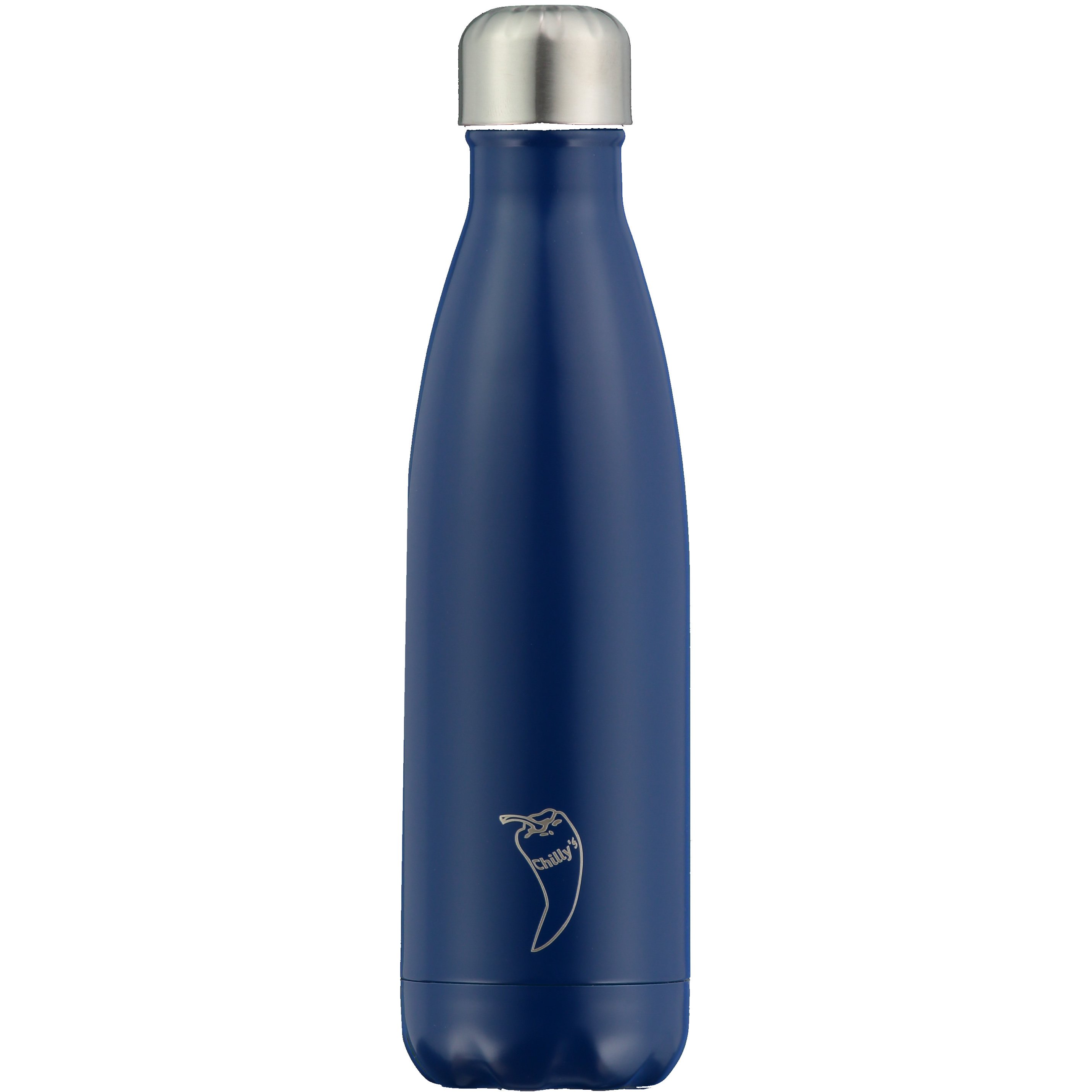 Chilly’s Bottle Ανοξείδωτο Θερμός 500ml – Μπλε Ματ