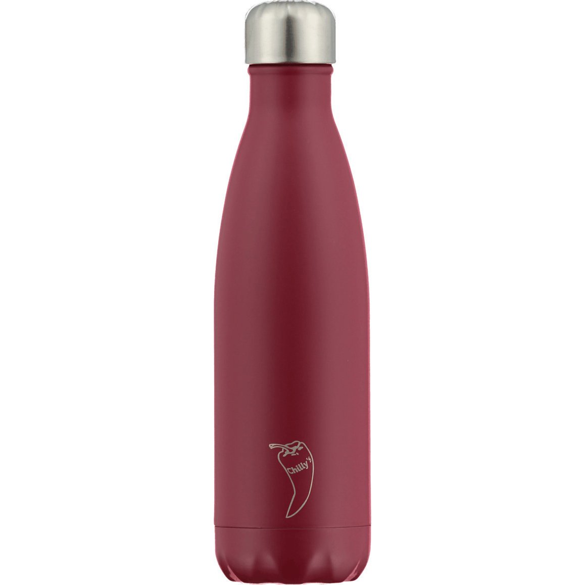 Chilly’s Bottle Ανοξείδωτο Θερμός 500ml – Κόκκινο Ματ