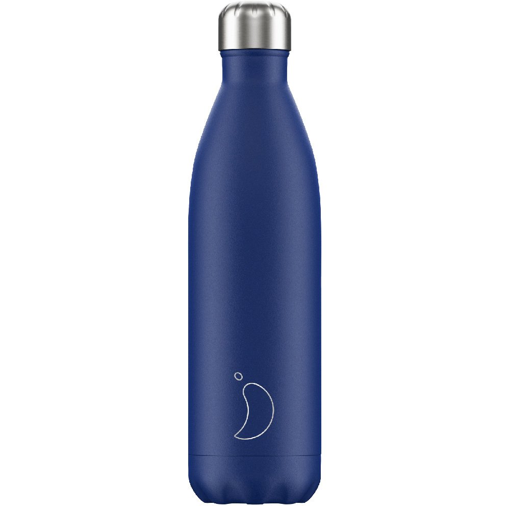Chilly’s Bottle Ανοξείδωτο Θερμός 750ml – Blue Mat