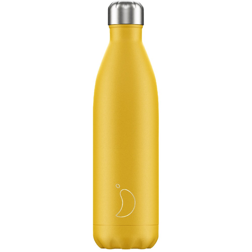 Chilly’s Bottle Ανοξείδωτο Θερμός 750ml – Yellow Mat