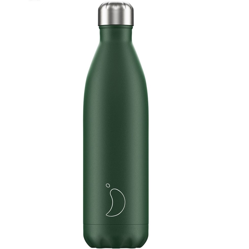 Chilly's Bottle Ανοξείδωτο Θερμός 750ml - Green Mat