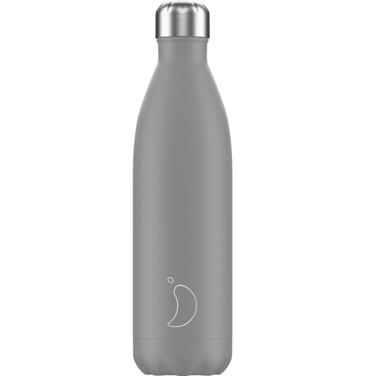 Chilly’s Bottle Ανοξείδωτο Θερμός 750ml – Grey Monochrome