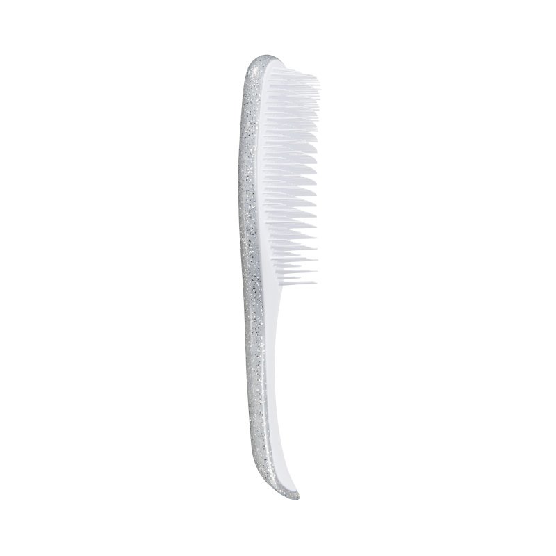 Tangle Teezer Wet Detangler Ιδανική Βούρτσα για Βρεγμένα Μαλλιά 1 τεμάχιο – Silver Glitter-White
